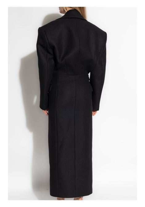 Black wool maxi coat The Attico - women THE ATTICO | 248WCC75W051100